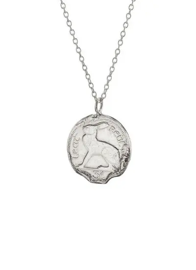 Sterling Silver Irish 3 Pence Coin Pendant Made in Ireland